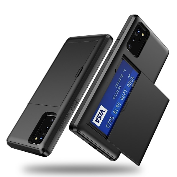 Skal Korttipidikkeellä Galaxy Note 20 Musta