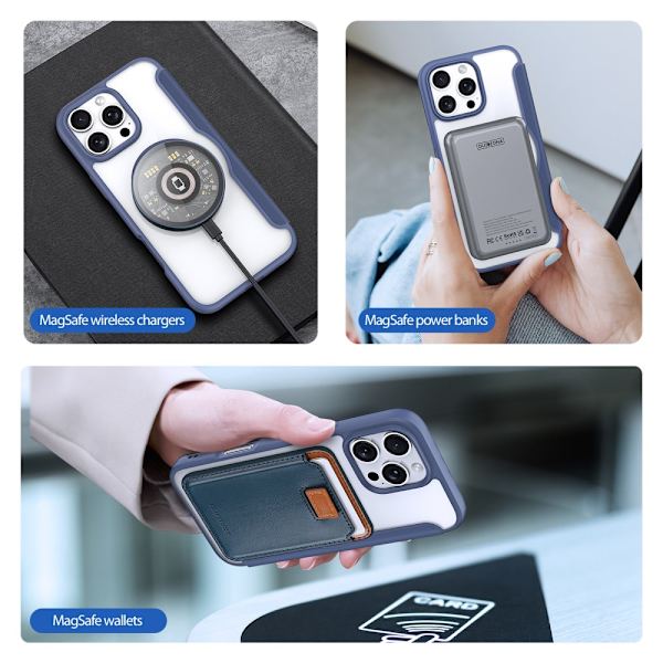 Dux Ducis Skin X Pro Etui MagSafe iPhone 16 Pro Blå