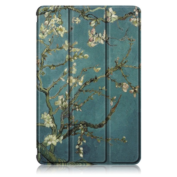 Samsung Galaxy Tab S7/S8 Etui Tri-fold Kirsebærblomster