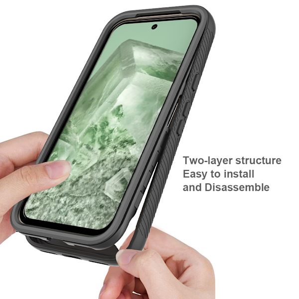 360 Full Cover Edge Case Google Pixel 8a Sort