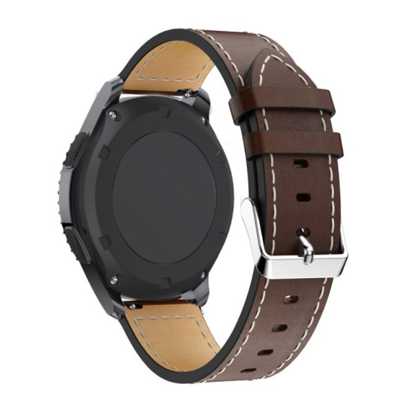 Klassinen nahkaranneke Samsung Galaxy Watch 6 Classic 47mm Ruskea