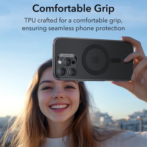 ESR Project Zero MagSafe Skal iPhone 16 Pro Max Frosted Svart