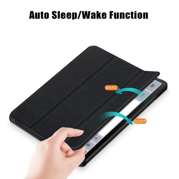Samsung Galaxy Tab S9 Plus Etui Tri-fold Sort