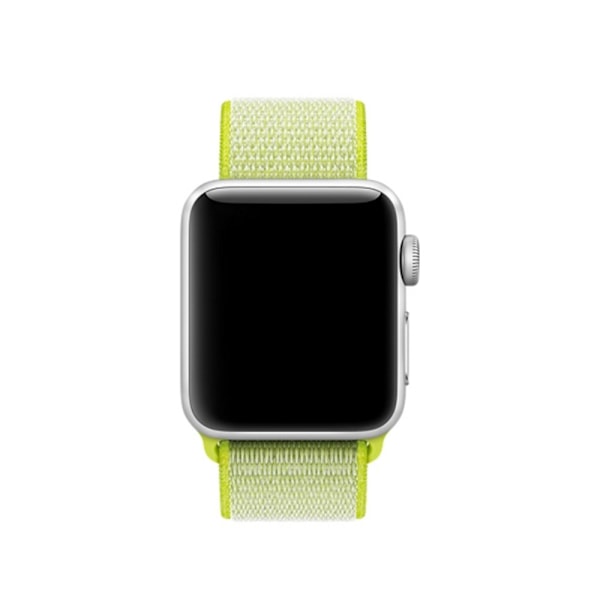 Nylonarmband Apple Watch Series 10 42mm Gul