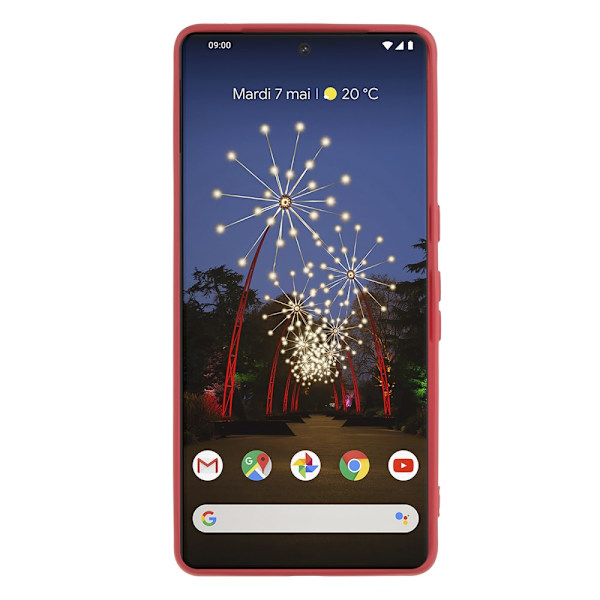 Google Pixel 7 Pro -kuori TPU Punainen