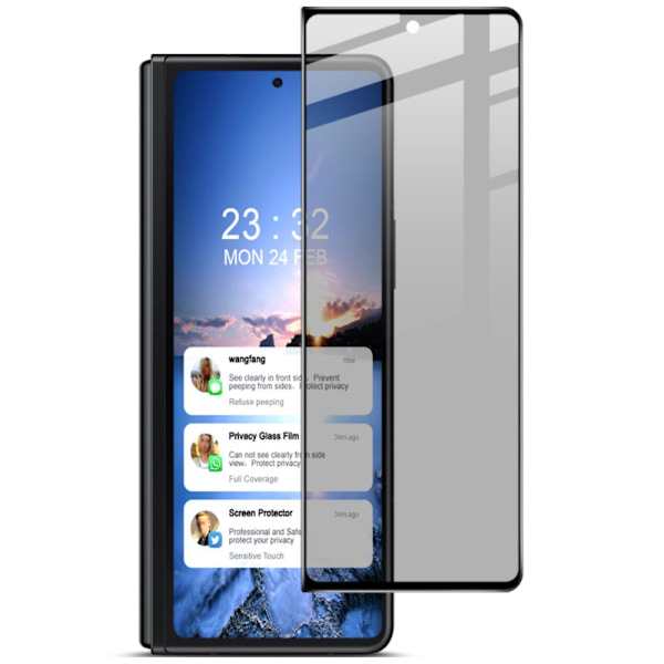 IMAK Heltäckende Privacy Skærmbeskyttelse Samsung Galaxy Z Fold 4