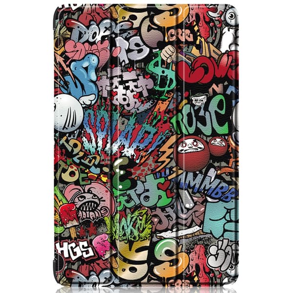 Samsung Galaxy Tab S9 Etui Tri-fold Graffiti