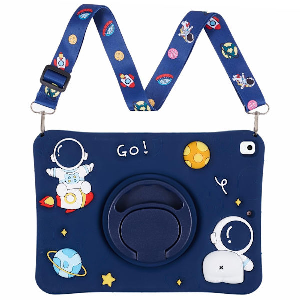 iPad Air 10.5 3rd Gen (2019) -kotelo Astronaut -telineellä, sininen