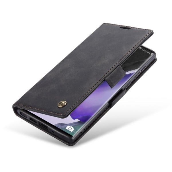 CaseMe Slim Plånboksfodral Galaxy Note 20 Ultra Svart