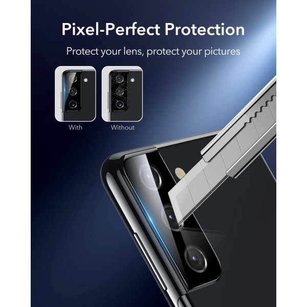 ESR Full Cover Lens Protector Samsung Galaxy S21 Plus 2 Pack