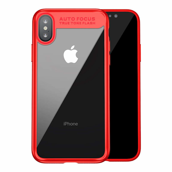 Baseus Suthin -kuori iPhone X/XS - Punainen