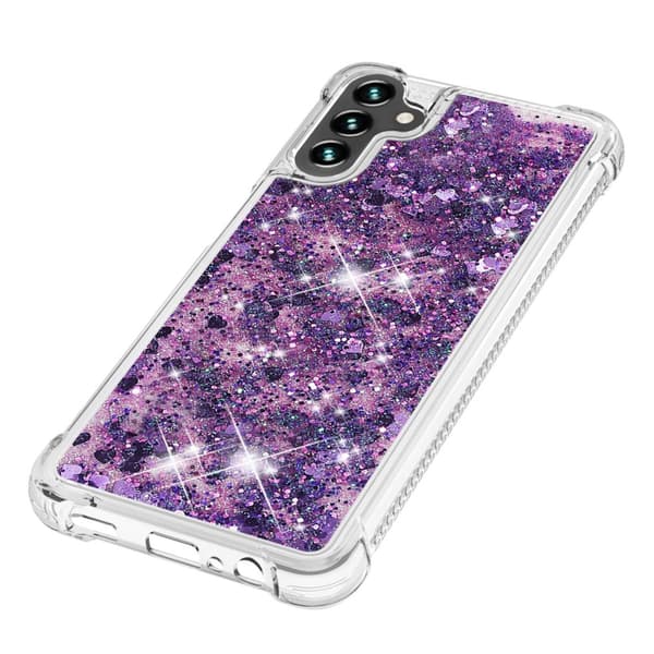 Glitter Bling TPU Case Samsung Galaxy A13 Lilla
