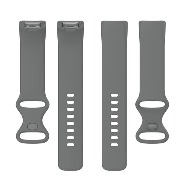 Silikonarmband Fitbit Charge 6 Grå (S)
