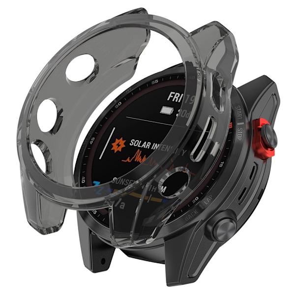 Edge Kotelo Garmin Fenix 7S Musta