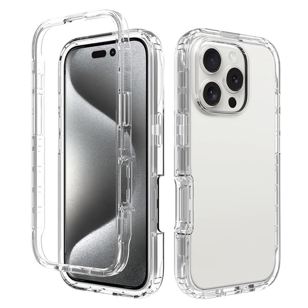 Allround Skal iPhone 16 Pro Transparent
