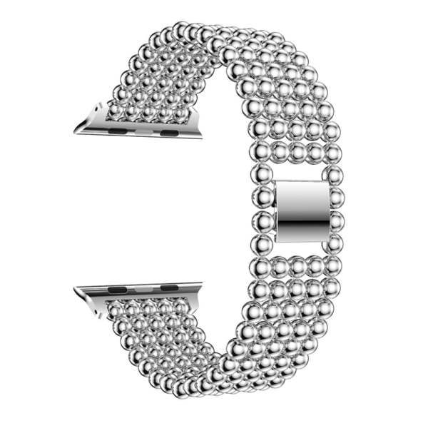 Beads Link Armbånd Apple Watch 42/44/45/49 mm Sølv