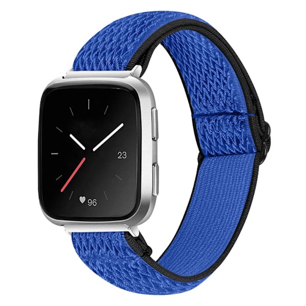 Vävd Nylonarmband Fitbit Versa/Versa 2 Blå
