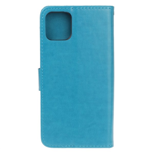 Læderetui Sommerfugle iPhone 11 Blå