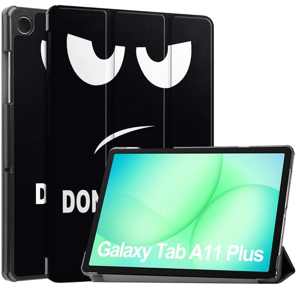 Samsung Galaxy Tab A11 Plus Cover Tri-fold Don't Touch Me