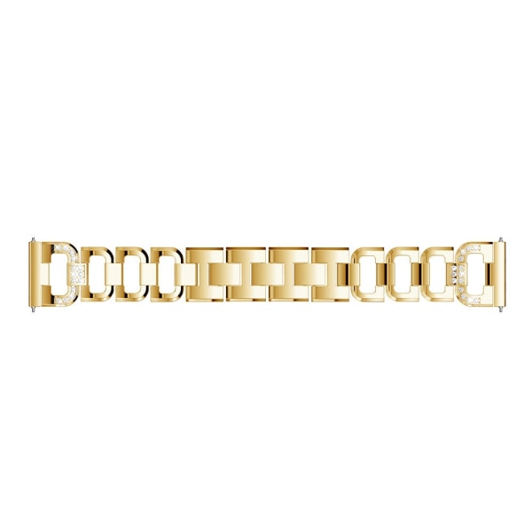 Rhinestone-metallrem för Fitbit Versa/Versa 2, guld