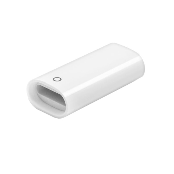 Apple Pencil Lightning Laddnings Adapter Vit