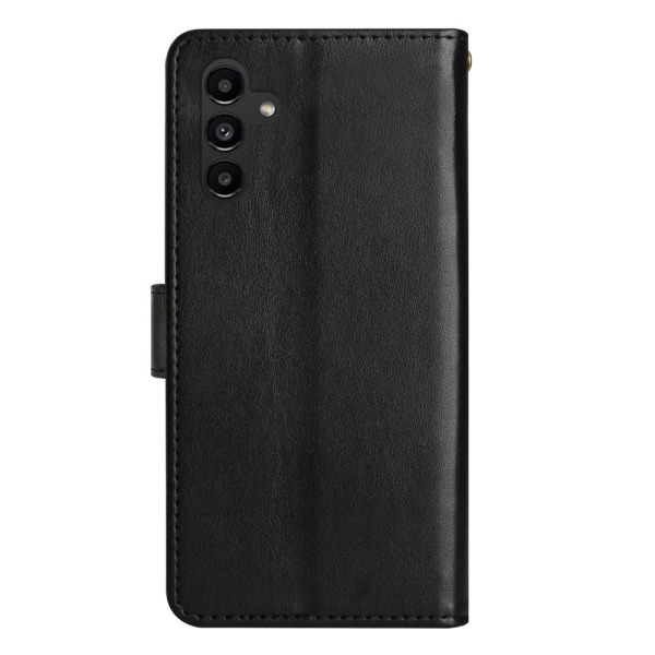 Læderetui Sommerfugle Samsung Galaxy A54 Sort