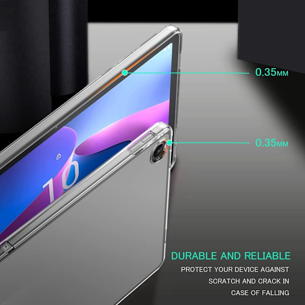 Skal Lenovo Tab M10 Plus (3rd gen) TPU Transparent