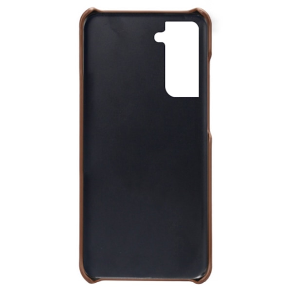 Läderskal Kortfack Samsung Galaxy S22 Plus Brun