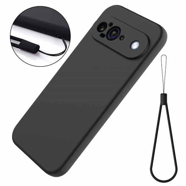 Silikoneskærm Google Pixel 9 Sort