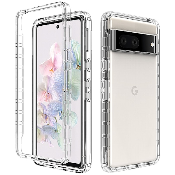Allround Cover Skal Google Pixel 7 Transparent