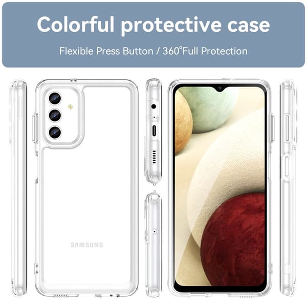 Hybrid Edge Case Samsung Galaxy A13 Transparent