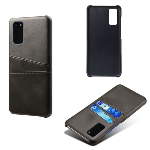Skal Til Samsung Galaxy S20 Ultra Med Kortlommer Sort