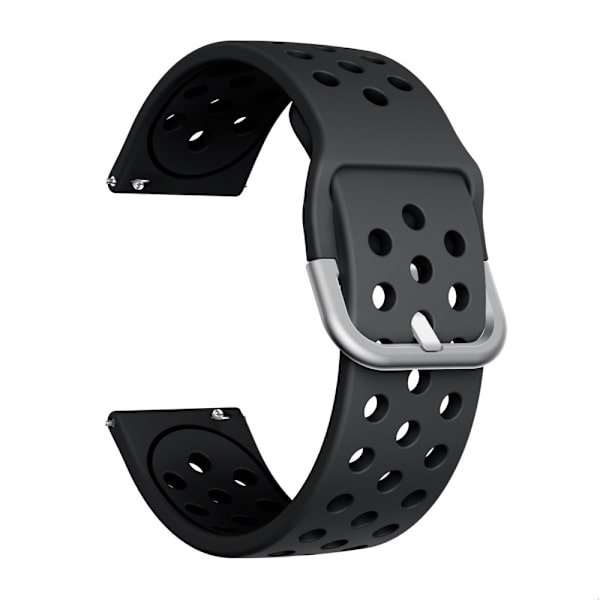 Fitbit Versa/Versa 2 -urheiluranneke, musta