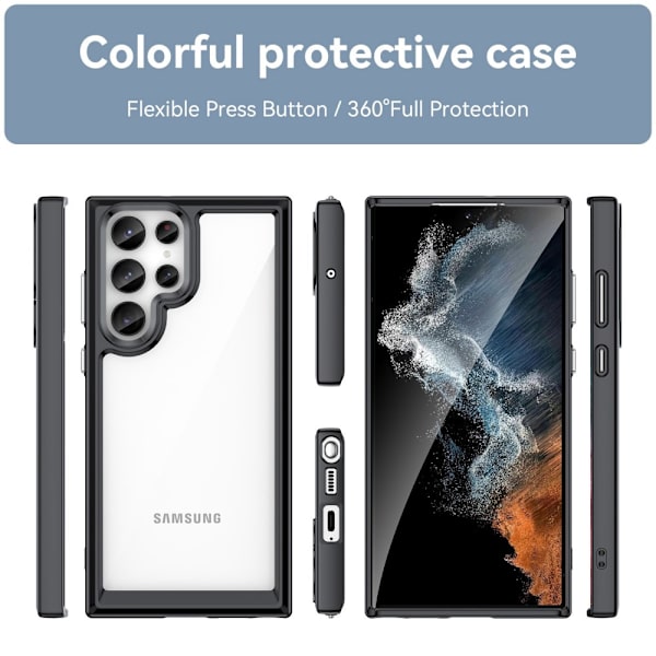 Hybrid Edge Cover Samsung Galaxy S23 Ultra Sort