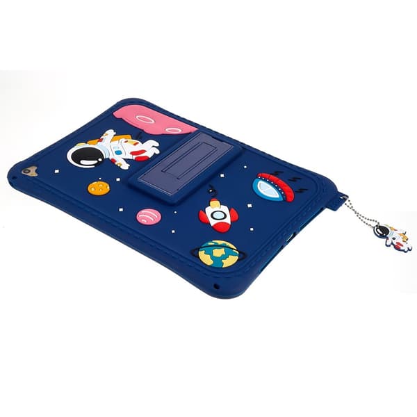 iPad 9.7 5th Gen (2017) Cover Astronaut Med Stativ Blå