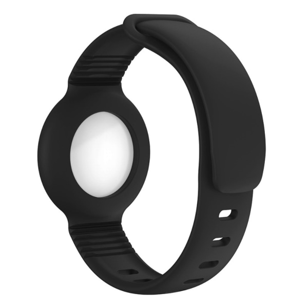 Apple AirTag Silikonarmbånd Sort