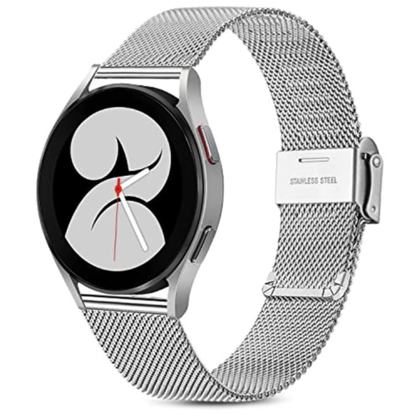 Milansk Mesh Armbånd Samsung Galaxy Watch FE Sølv