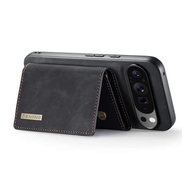 DG.MING Magnetisk Kort Slot Case Google Pixel 10 Pro XL Sort