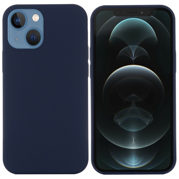 MagSafe Silikone etui til iPhone 14 Mørkeblå