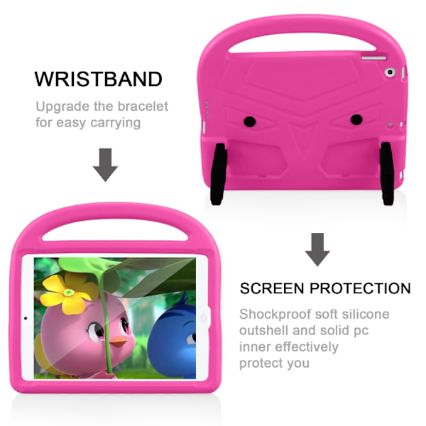 Skal EVA iPad 10.2 9th Gen (2021) Rosa