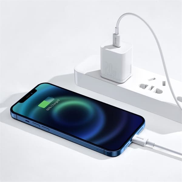 Baseus Hurtigopladningskabel USB C til Lightning 20W 1m