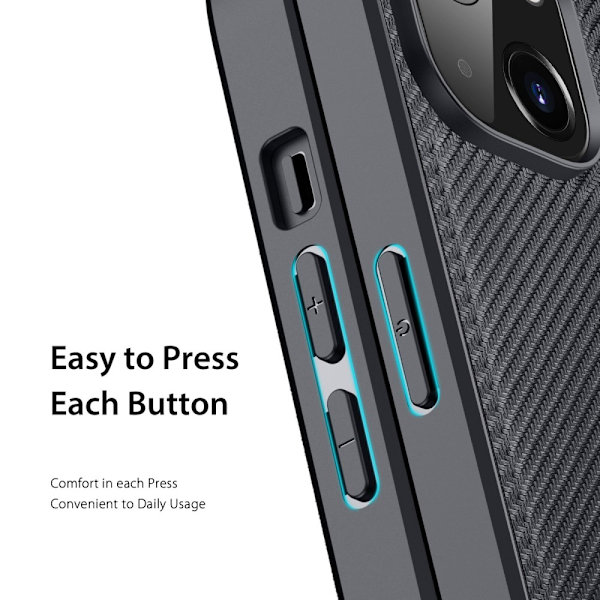 Dux Ducis Fino Series Cover iPhone 14 Sort