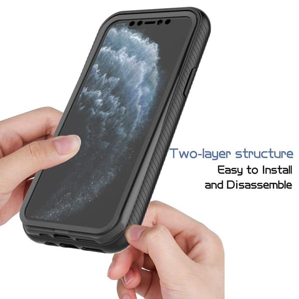 360 Heltäckande Skal iPhone 11 Pro Svart