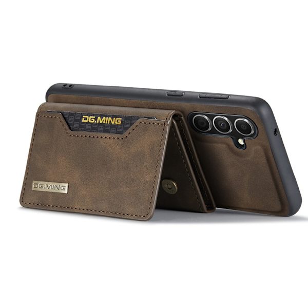 DG.MING 2 in 1 Magnetic Card Slot Case Samsung Galaxy A16 Brown