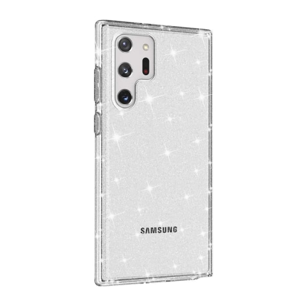 Samsung Galaxy S22 Ultra Skal Glitter Transparent