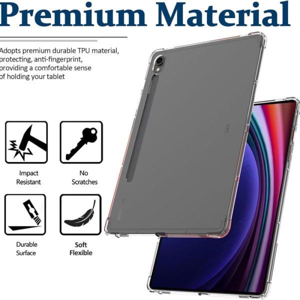 Skal Samsung Galaxy Tab S9 FE TPU Transparent