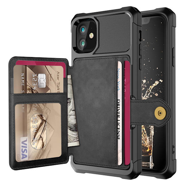 Multi-Slot Skal iPhone 12 Mini Sort