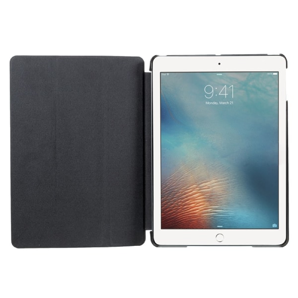iPad 9.7 5th Gen (2017) -kotelo, kolminkertainen musta