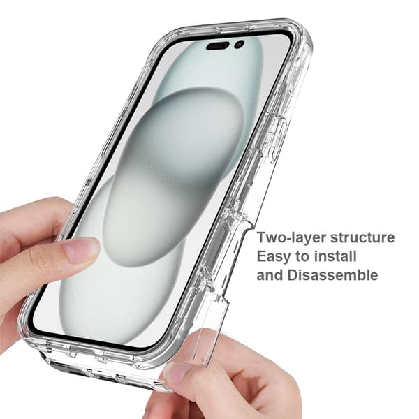 Allround Skal iPhone 16 Plus Transparent