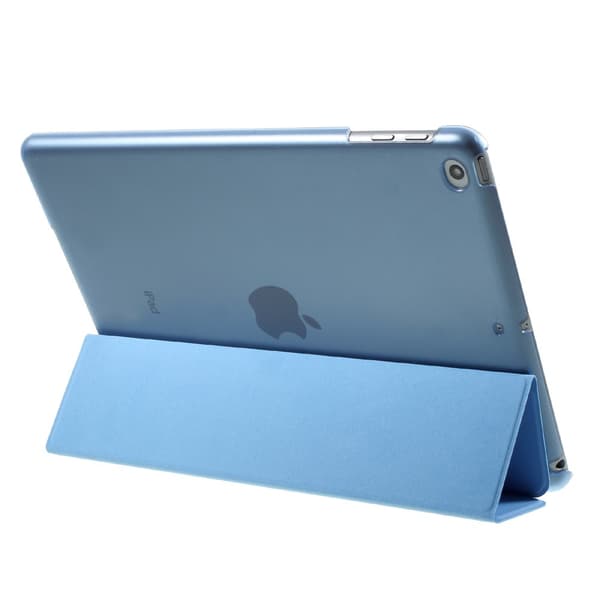 iPad 9.7 5. sukupolven (2017) kotelo Tri-fold sininen